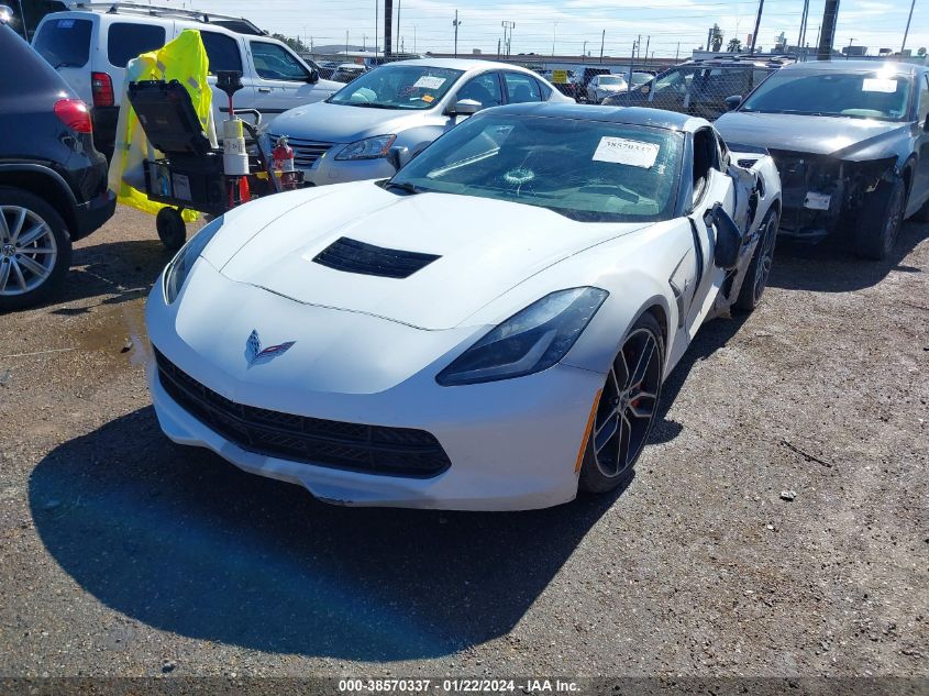 2014 CHEVROLET CORVETTE STINGRAY Z51 - 1G1YH2D71E5133982