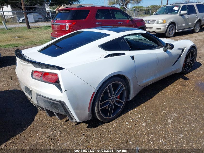 2014 CHEVROLET CORVETTE STINGRAY Z51 - 1G1YH2D71E5133982