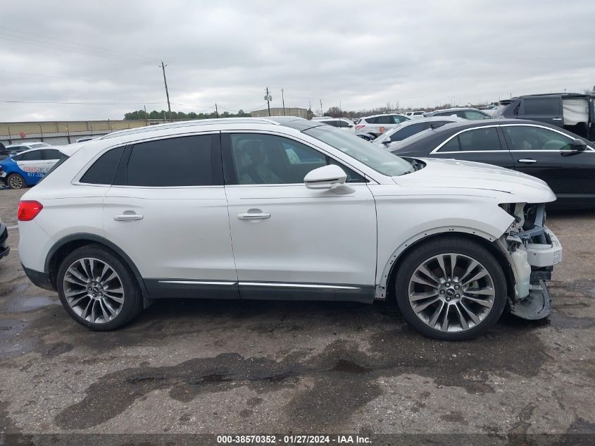 2016 LINCOLN MKX RESERVE - 2LMTJ6LP5GBL47760