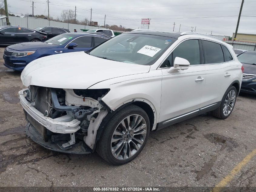2016 LINCOLN MKX RESERVE - 2LMTJ6LP5GBL47760