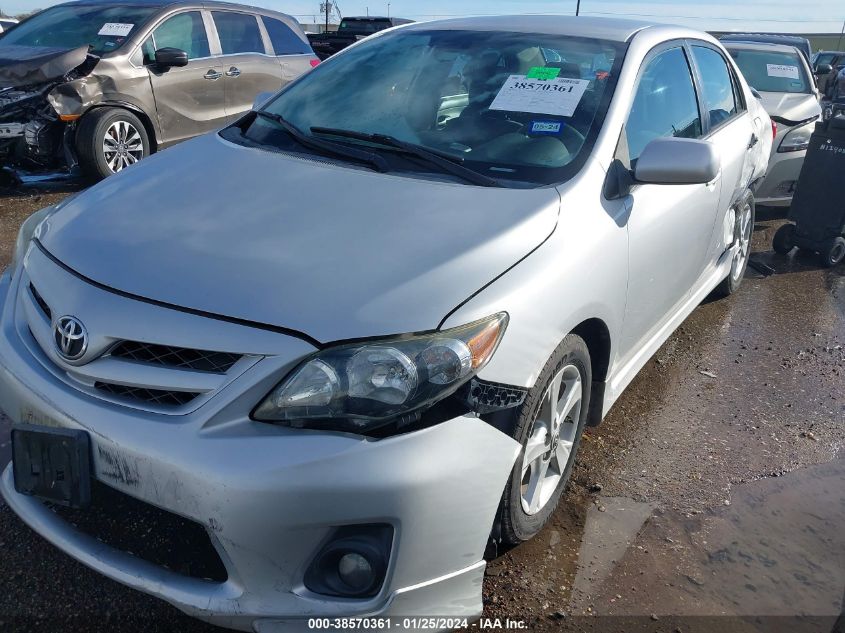 2013 TOYOTA COROLLA S/LE - 5YFBU4EEXDP105293
