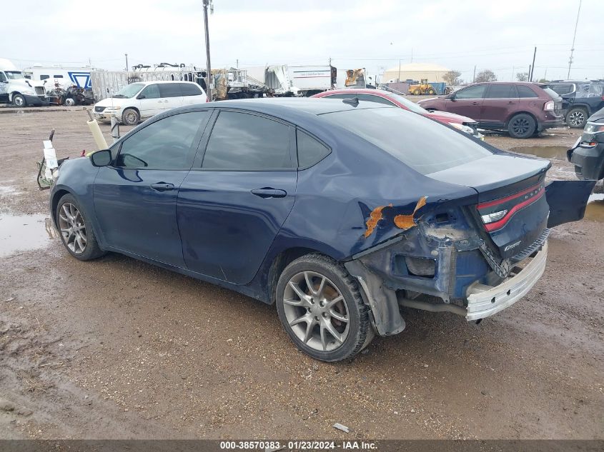 2015 DODGE DART SXT - 1C3CDFBB5FD238547