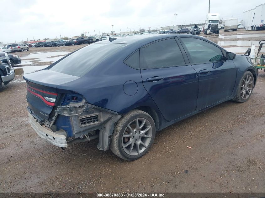 2015 DODGE DART SXT - 1C3CDFBB5FD238547