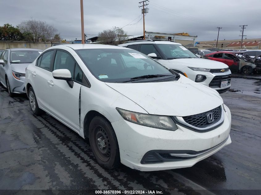 2014 HONDA CIVIC LX - 19XFB2F53EE218970