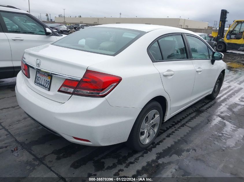 2014 HONDA CIVIC LX - 19XFB2F53EE218970