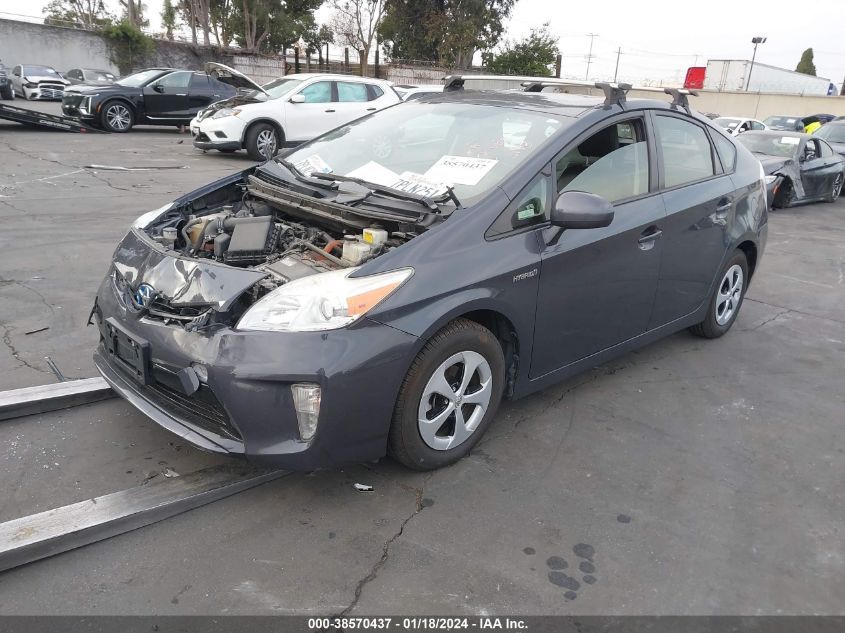 2015 TOYOTA PRIUS TWO - JTDKN3DU5F1979834