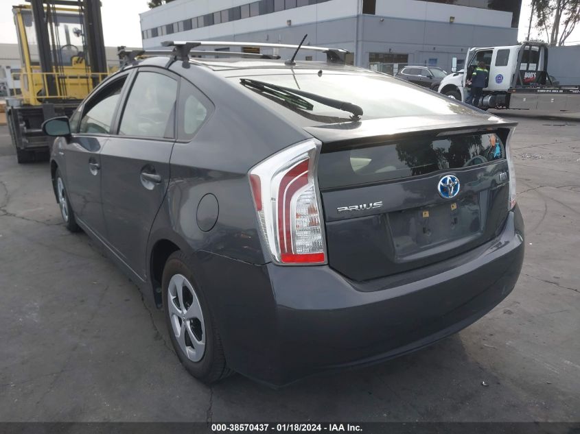 2015 TOYOTA PRIUS TWO - JTDKN3DU5F1979834