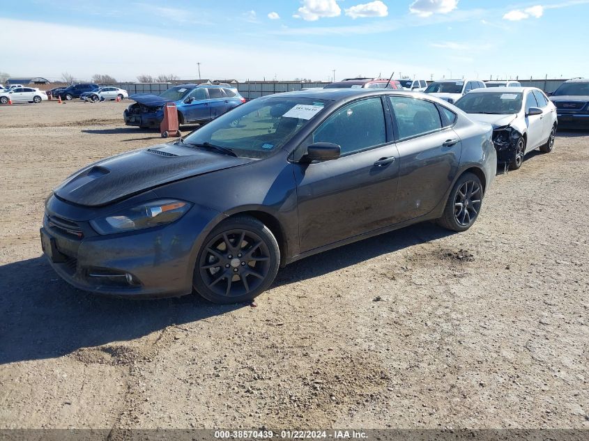 2016 DODGE DART GT SPORT - 1C3CDFGB9GD820189