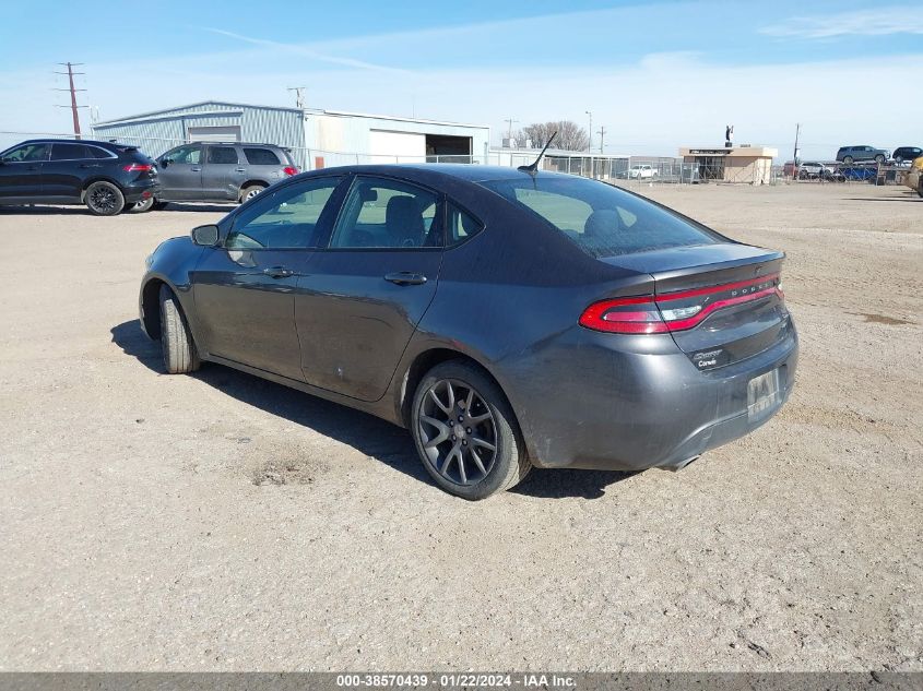 2016 DODGE DART GT SPORT - 1C3CDFGB9GD820189