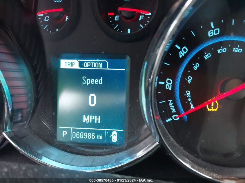 2014 CHEVROLET CRUZE 1LT AUTO - 1G1PC5SBXE7248619