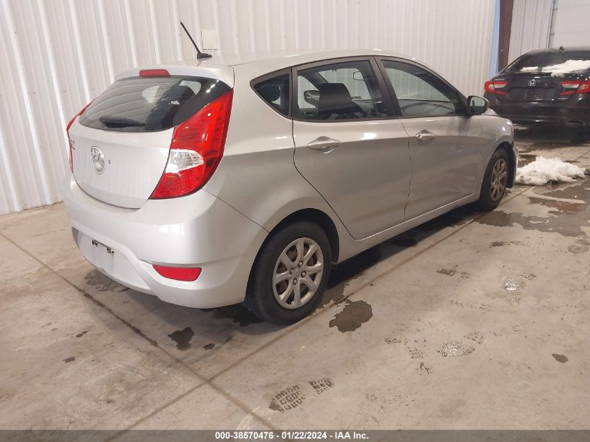 2014 HYUNDAI ACCENT GS - KMHCT5AE9EU196981