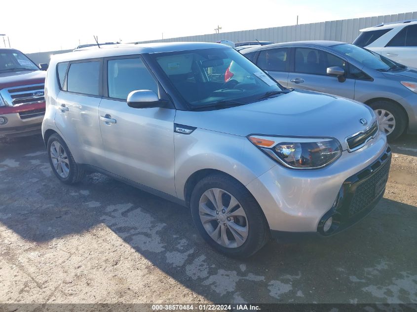 2016 KIA SOUL + - KNDJP3A55G7862420