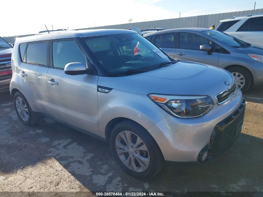 2016 KIA SOUL + - KNDJP3A55G7862420