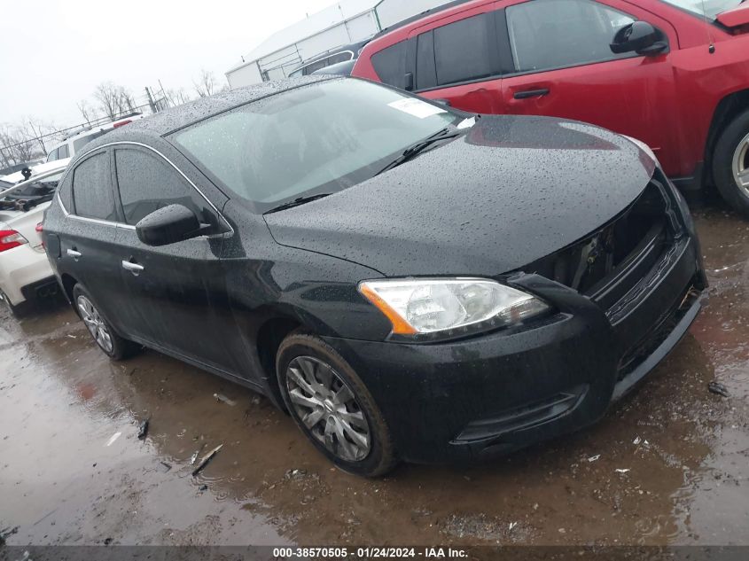 2015 NISSAN SENTRA S - 3N1AB7AP5FY246031