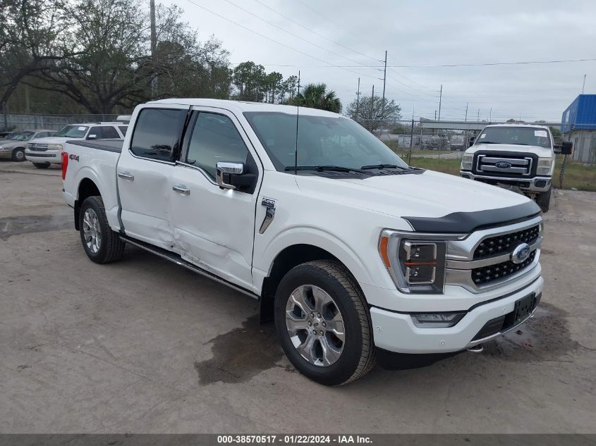 2021 FORD F-150 PLATINUM - 1FTFW1E88MFB72793