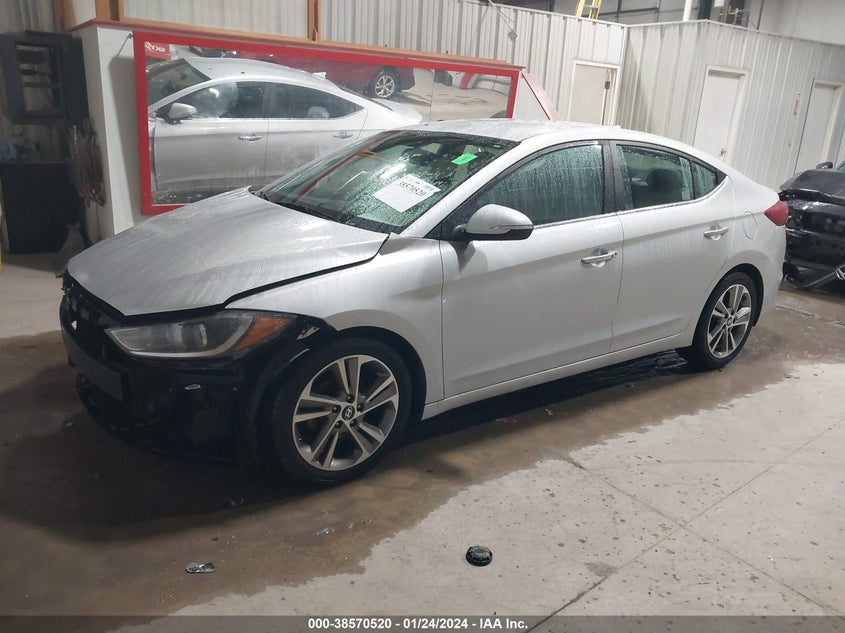 VIN 5NPD84LF1HH116677 2017 HYUNDAI ELANTRA LIMITED