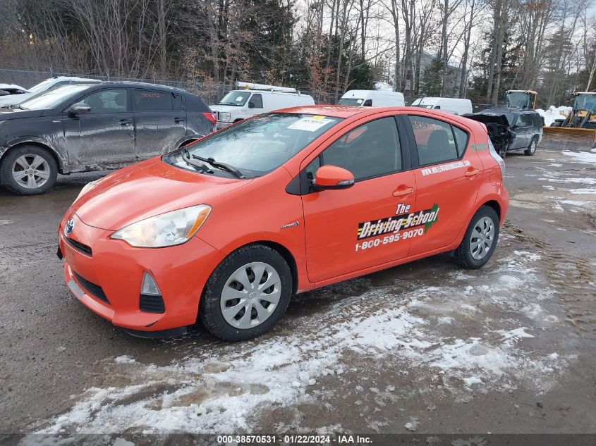 2014 TOYOTA PRIUS C TWO - JTDKDTB39E1081300