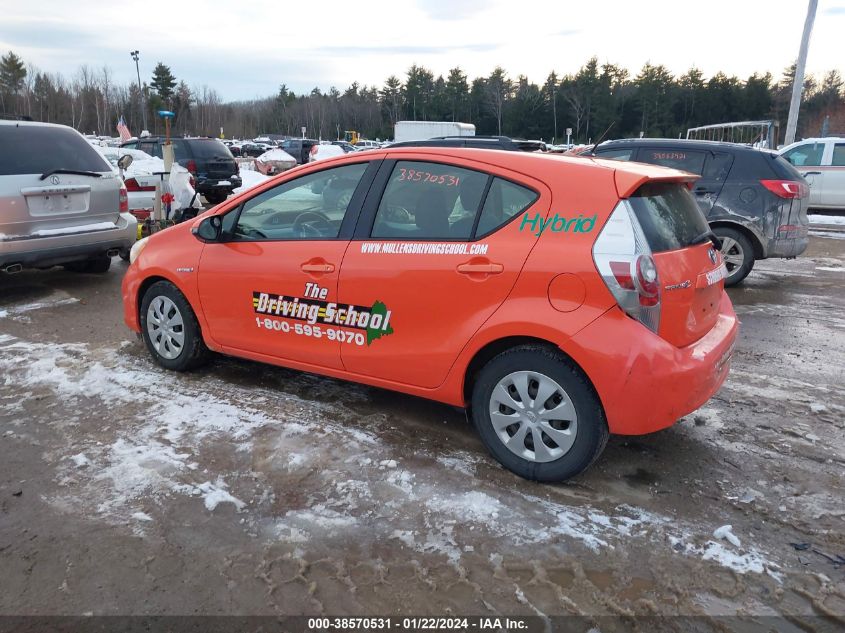 2014 TOYOTA PRIUS C TWO - JTDKDTB39E1081300