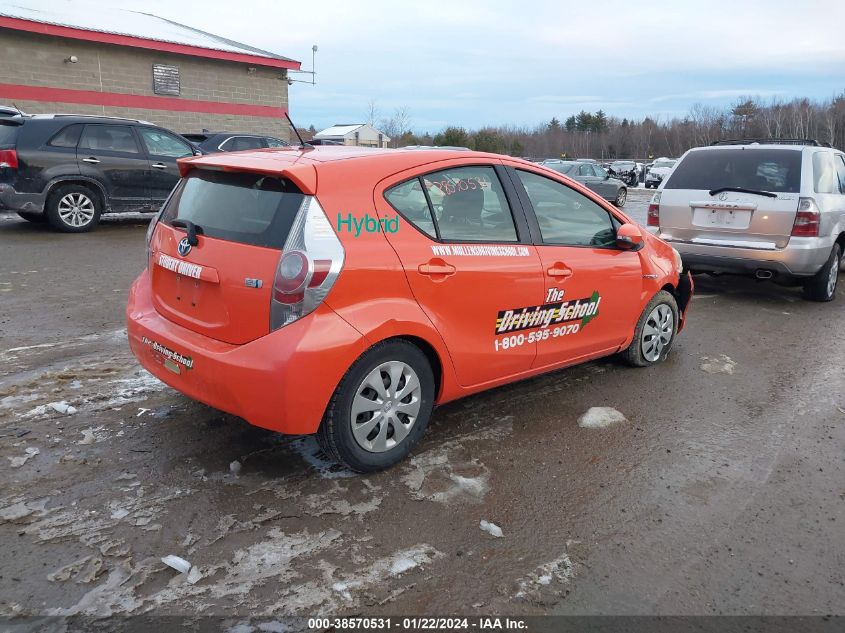 2014 TOYOTA PRIUS C TWO - JTDKDTB39E1081300