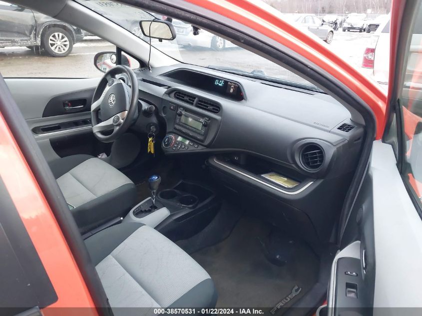 2014 TOYOTA PRIUS C TWO - JTDKDTB39E1081300
