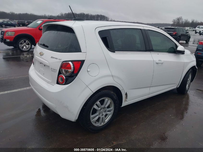 2015 CHEVROLET SONIC LT AUTO - 1G1JC6SH0F4168202