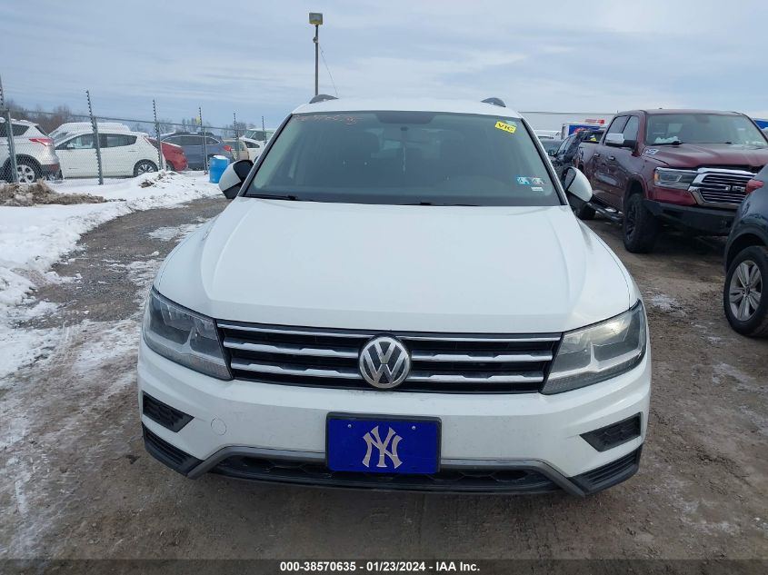 2019 VOLKSWAGEN TIGUAN S - 3VV0B7AX9KM063971