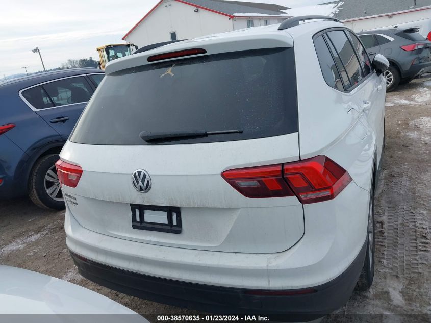 2019 VOLKSWAGEN TIGUAN S - 3VV0B7AX9KM063971