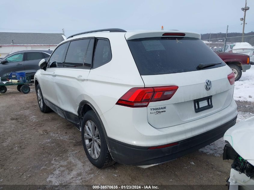 2019 VOLKSWAGEN TIGUAN S - 3VV0B7AX9KM063971