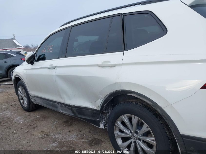 2019 VOLKSWAGEN TIGUAN S - 3VV0B7AX9KM063971
