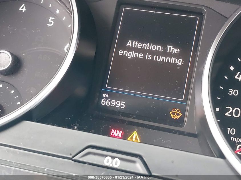 2019 VOLKSWAGEN TIGUAN S - 3VV0B7AX9KM063971