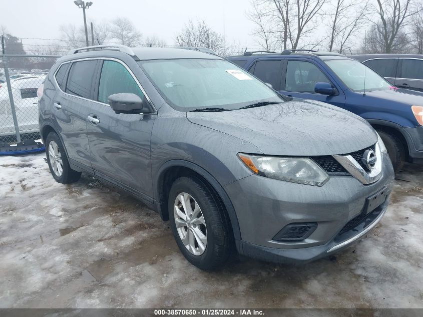 2016 NISSAN ROGUE S/SL/SV - 5N1AT2MT8GC833139