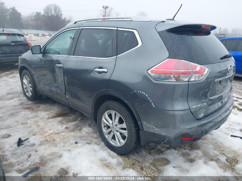 2016 NISSAN ROGUE S/SL/SV - 5N1AT2MT8GC833139