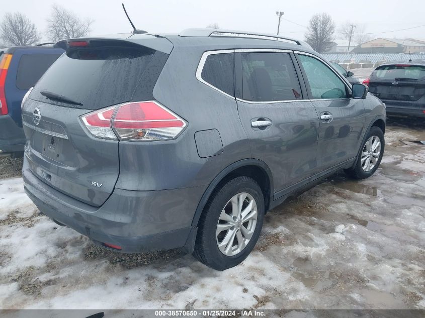 2016 NISSAN ROGUE S/SL/SV - 5N1AT2MT8GC833139