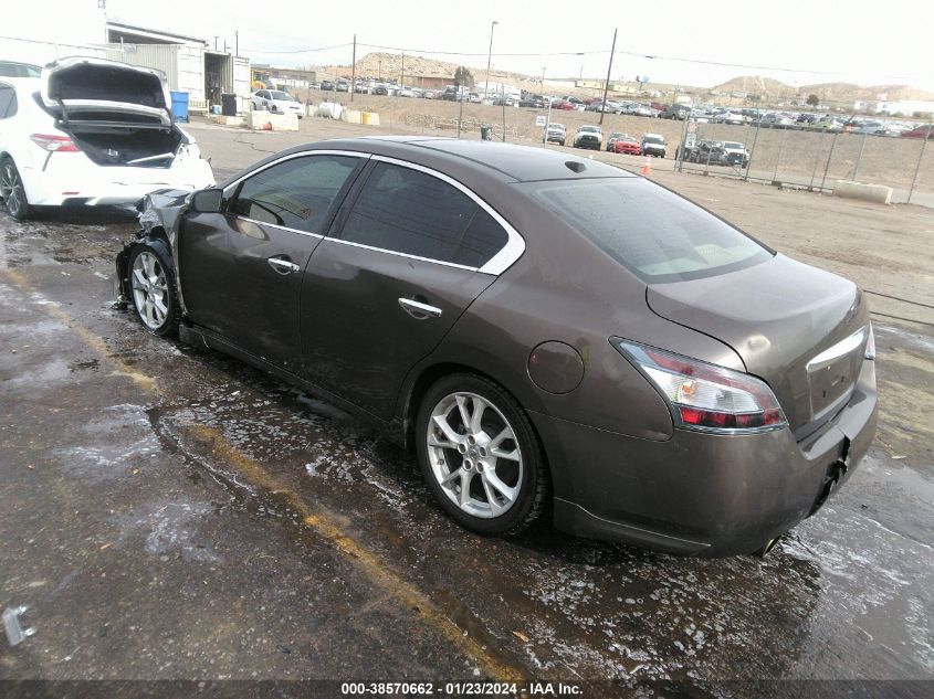 2013 NISSAN MAXIMA 3.5 SV - 1N4AA5APXDC819814