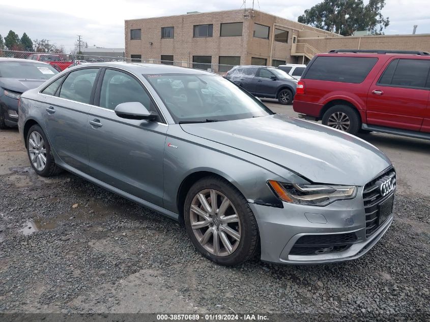 2013 AUDI A6 3.0T PREMIUM - WAUHGAFC9DN027841