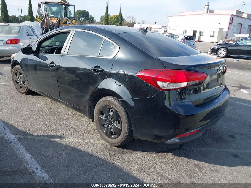 2017 KIA FORTE LX - 3KPFK4A77HE029246
