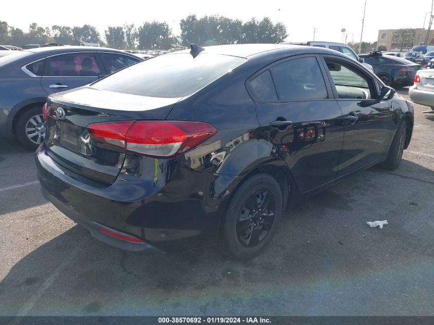 2017 KIA FORTE LX - 3KPFK4A77HE029246