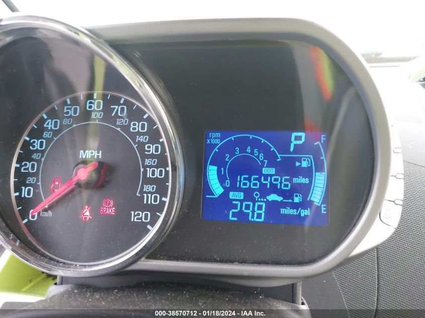 2013 CHEVROLET SPARK 1LT AUTO - KL8CD6S97DC501240