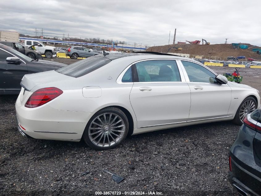 2018 MERCEDES-BENZ MAYBACH S 560 4MATIC WDDUX8GB9JA358055