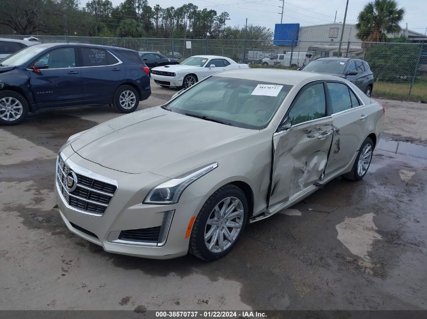 2014 CADILLAC CTS LUXURY COLLECTION - 1G6AR5SX1E0155085