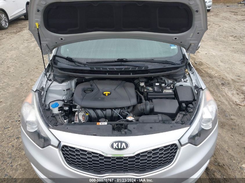 2016 KIA FORTE LX - KNAFK4A64G5488703