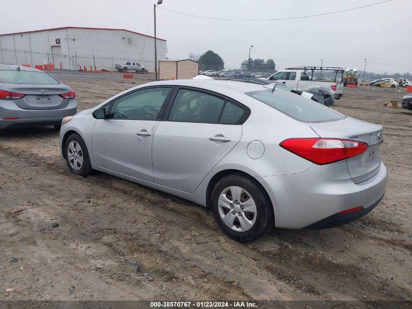 2016 KIA FORTE LX - KNAFK4A64G5488703