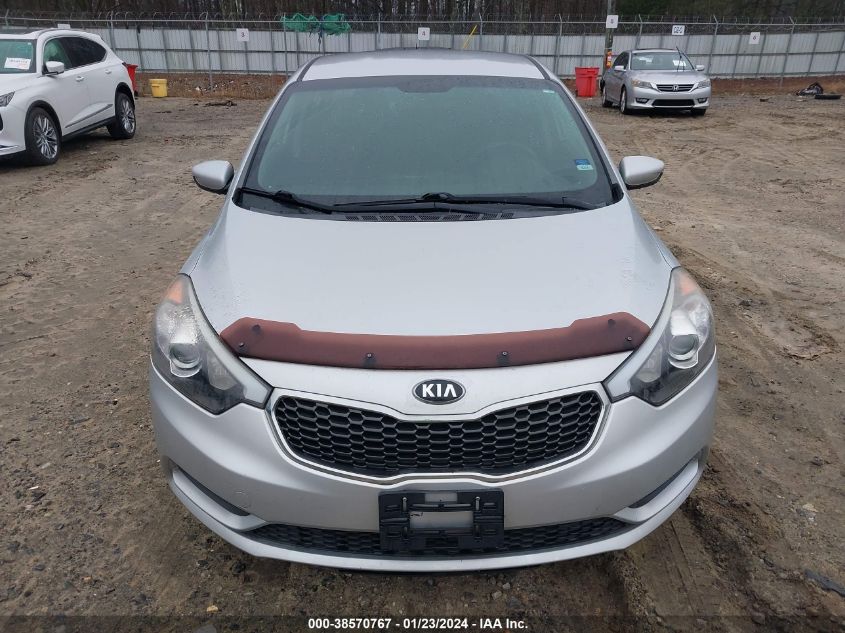 2016 KIA FORTE LX - KNAFK4A64G5488703