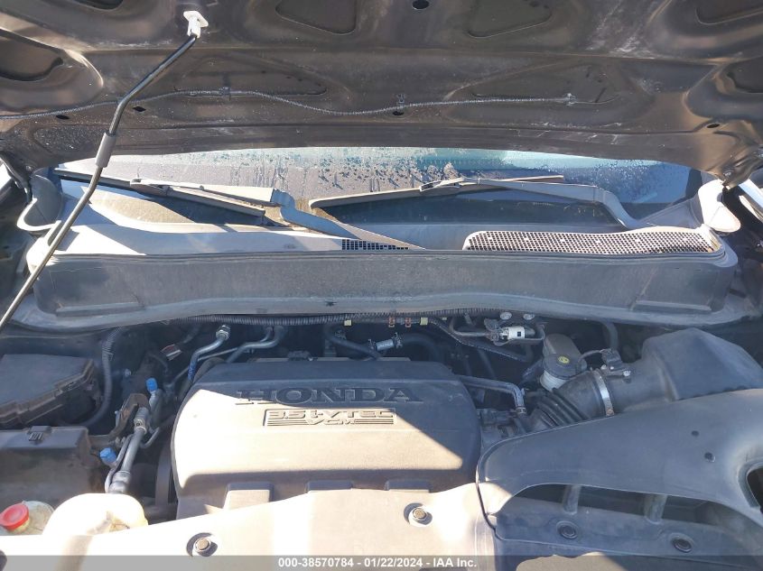 2013 HONDA PILOT EXL - 5FNYF4H58DB012672