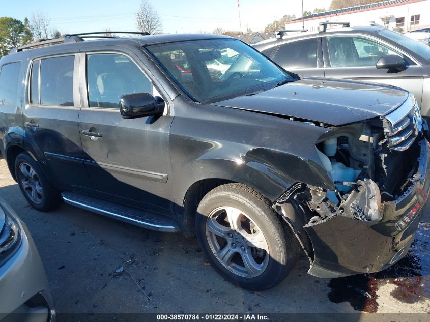2013 HONDA PILOT EXL - 5FNYF4H58DB012672