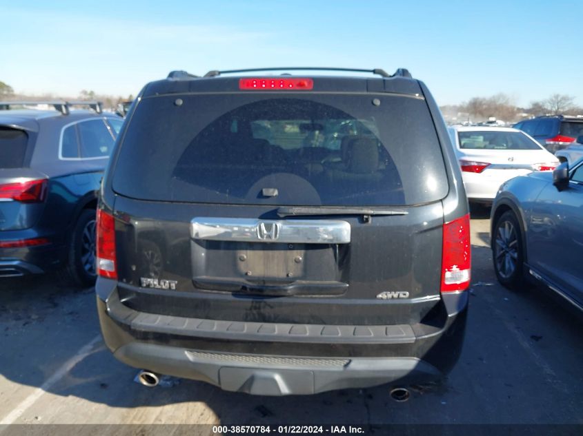 2013 HONDA PILOT EXL - 5FNYF4H58DB012672