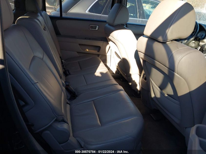 2013 HONDA PILOT EXL - 5FNYF4H58DB012672
