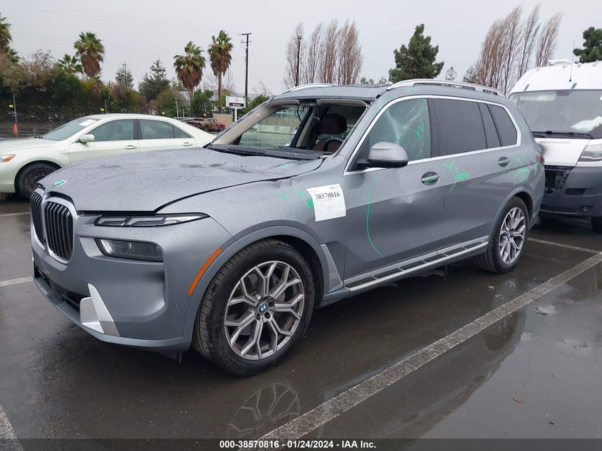 VIN 5UX23EM02P9R81069 2023 BMW X7 XDRIVE40I