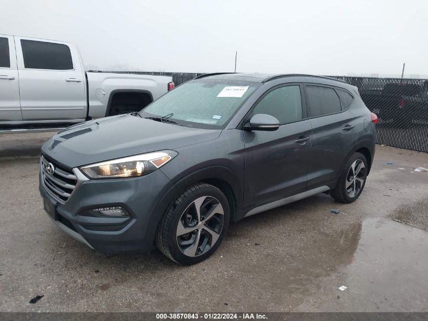 2018 HYUNDAI TUCSON LIMITED/SPORT AND ECO/SE - KM8J33A21JU749702