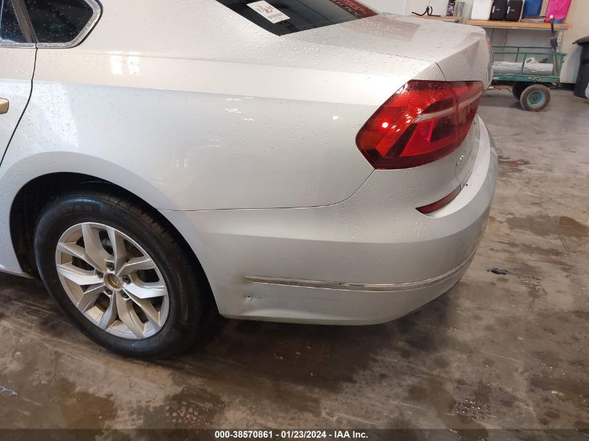 2017 VOLKSWAGEN PASSAT 1.8T S - 1VWAT7A39HC018145